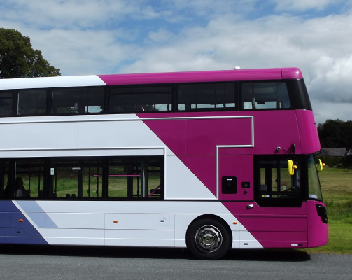 Wrightbus First Hydrogen Fuel Cell Bus Double Decker Bus